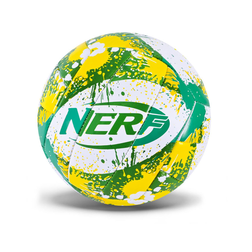 Мяч волейбольный Nerf Bambi VB25621(Green) полимерные материалы, диаметр 21 см