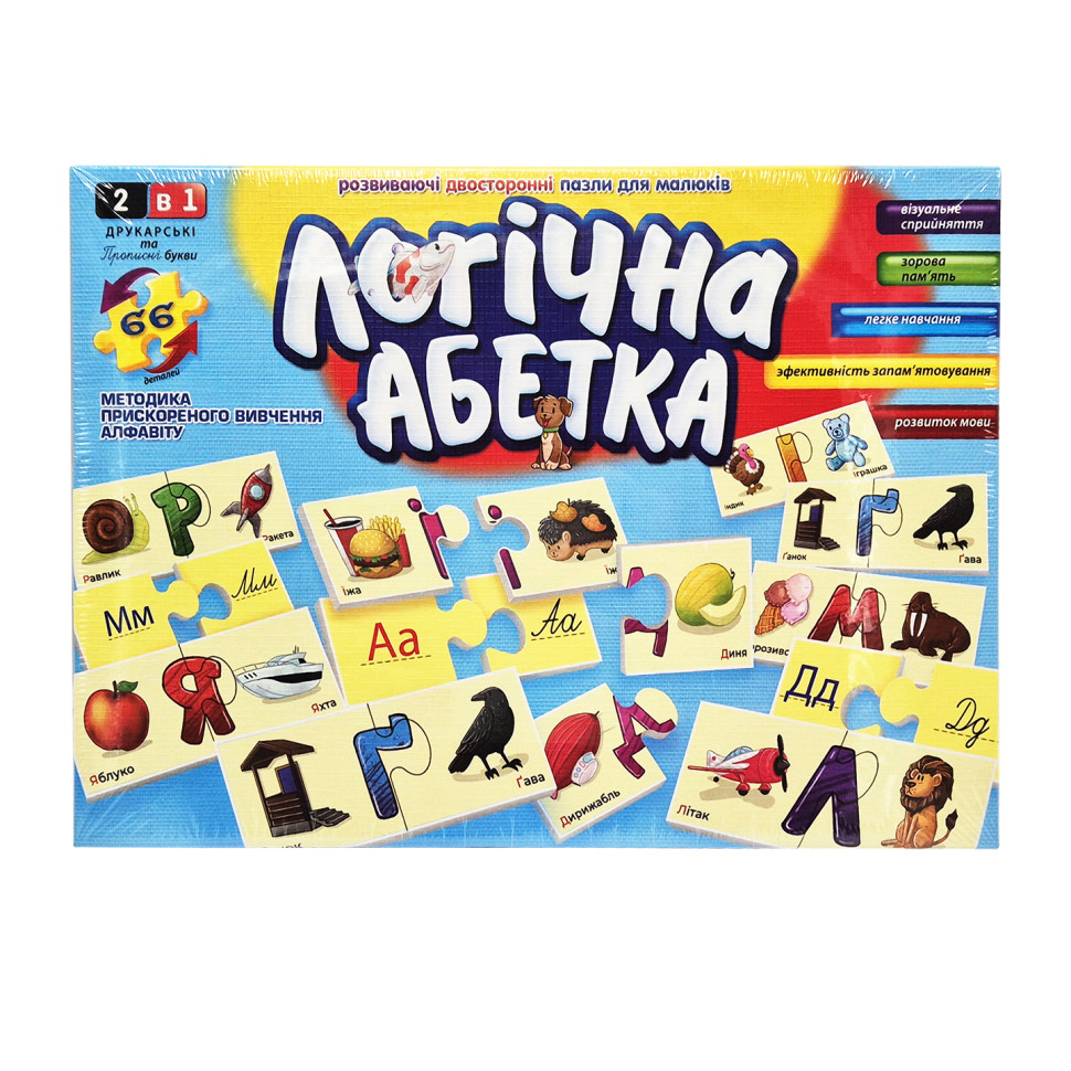 Розвиваючі пазли Danko Toys 