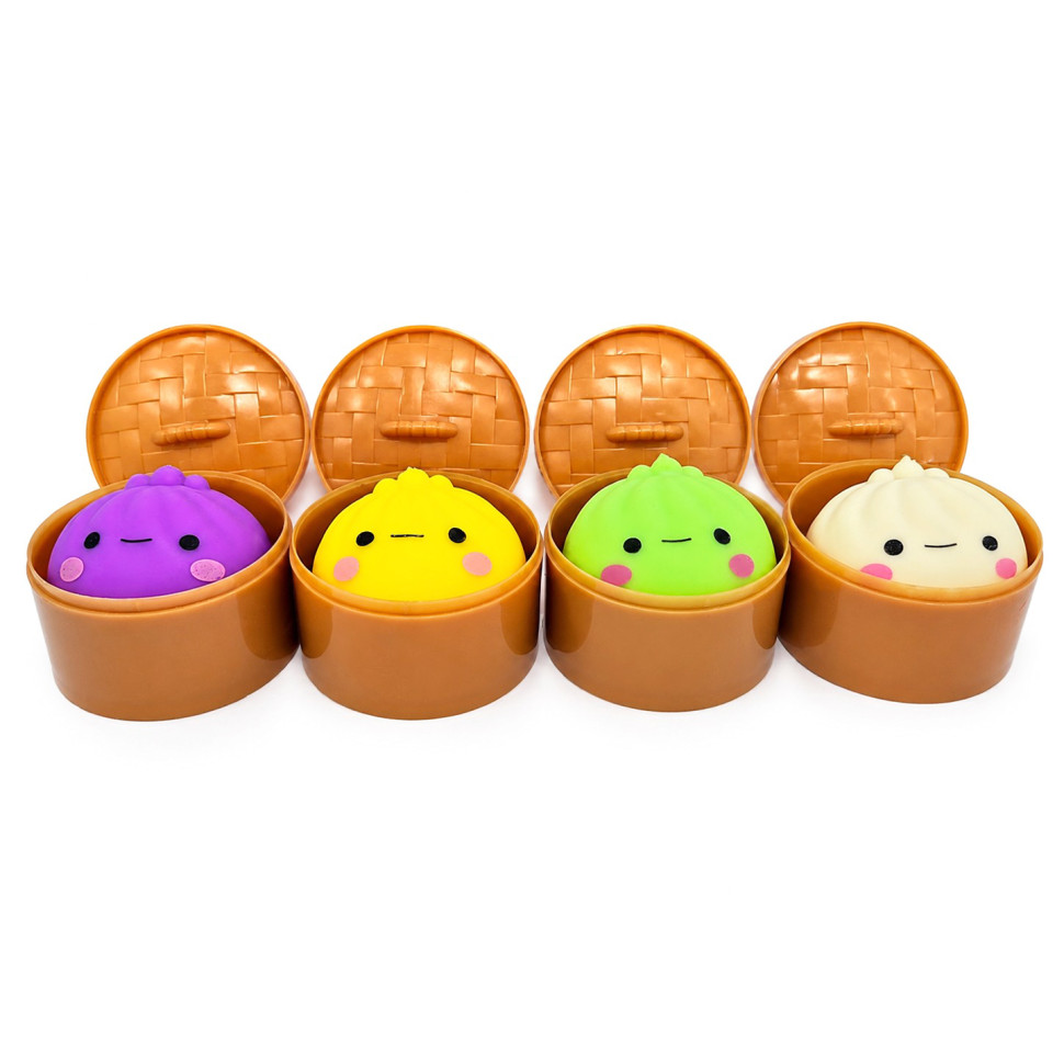 Іграшка антистрес-сюрприз Хінкалі Bambi CX-270 серії Squishy Delicious, 5,5 см