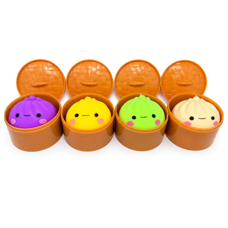 Іграшка антистрес-сюрприз Хінкалі Bambi CX-270 серії Squishy Delicious, 5,5 см