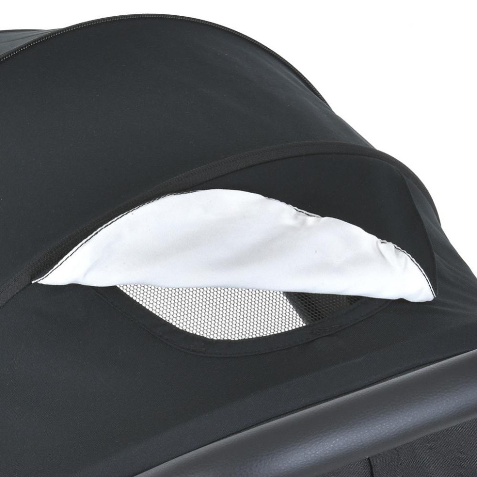 Коляска детская прогулочная VIVA Bambi M 5723 Black, черная