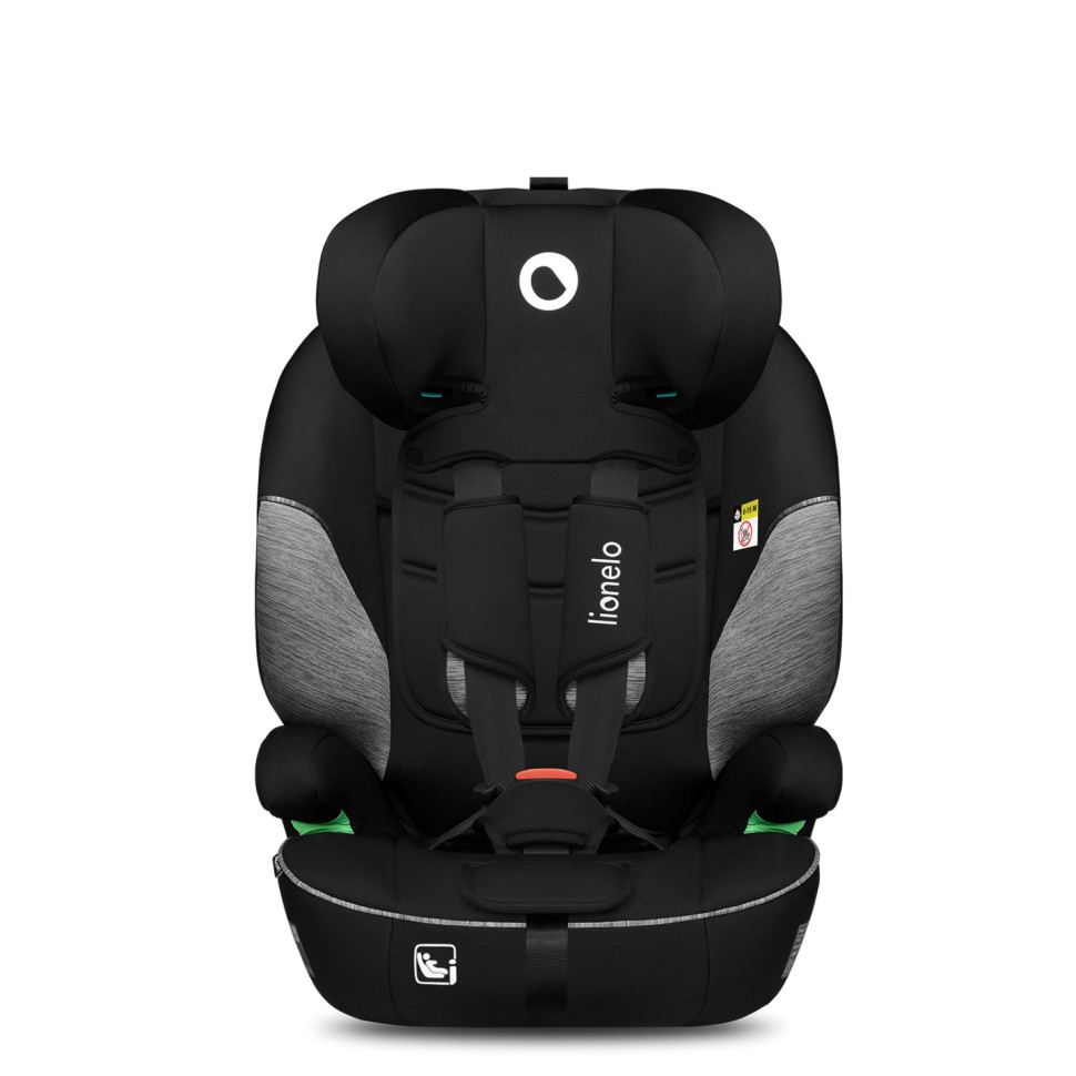 Детское автокресло LEVI Lionelo 77590980 I-SIZE, BLACK GREY