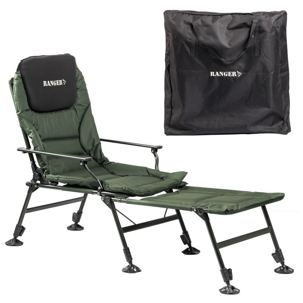 Кресло-кровать туристическое Carp SL-112 Ranger RA2251 карповое, до 140 кг