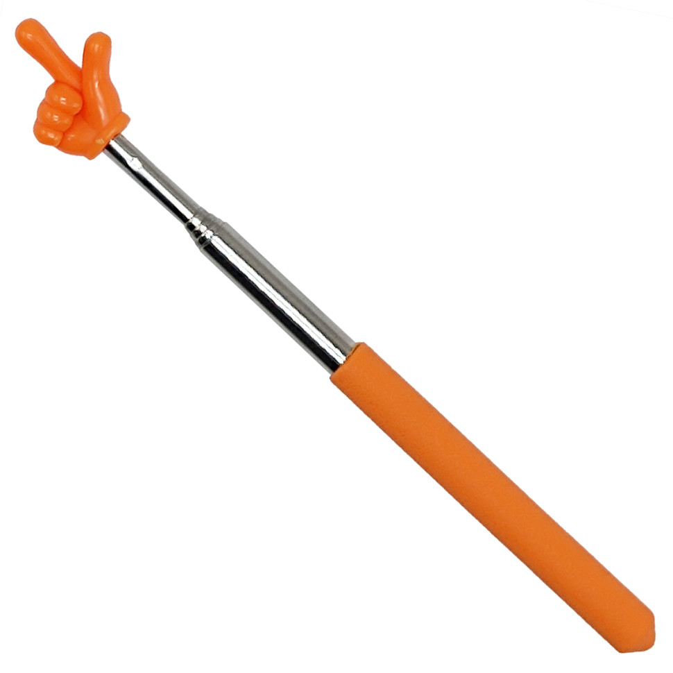 Телескопічна указка палець Пікмі Bambi PCM-205(Orange) довжина 68 см