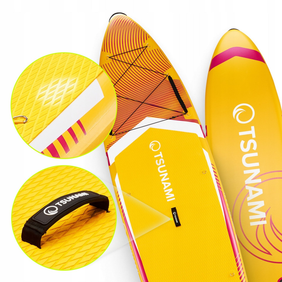 Надувная SUP доска PRO T11 TSUNAMI P-5905973405584 с веслом 350 см