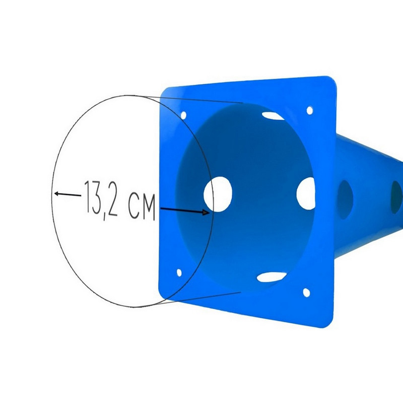 Конус-фишка спортивная EasyFit EF-1679-BL 31 см, синяя
