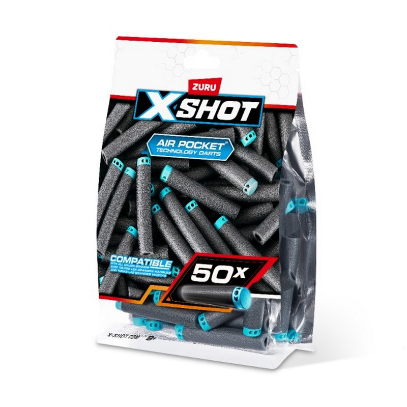Набор мягких патронов для детского оружия Excel X-Shot 36588, 50 патронов