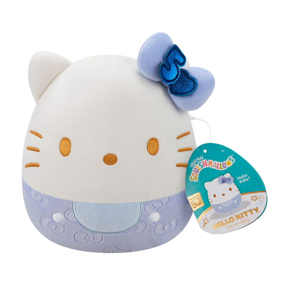 Мягкая игрушка Хеллоу Китти в синем Squishmallows SQSN00500, 20 см