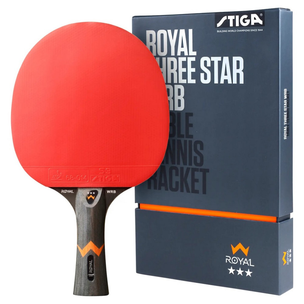 Ракетка для настільного тенісу Royal WRB 3 Star FL Stiga 931153 (1213-2818-01)