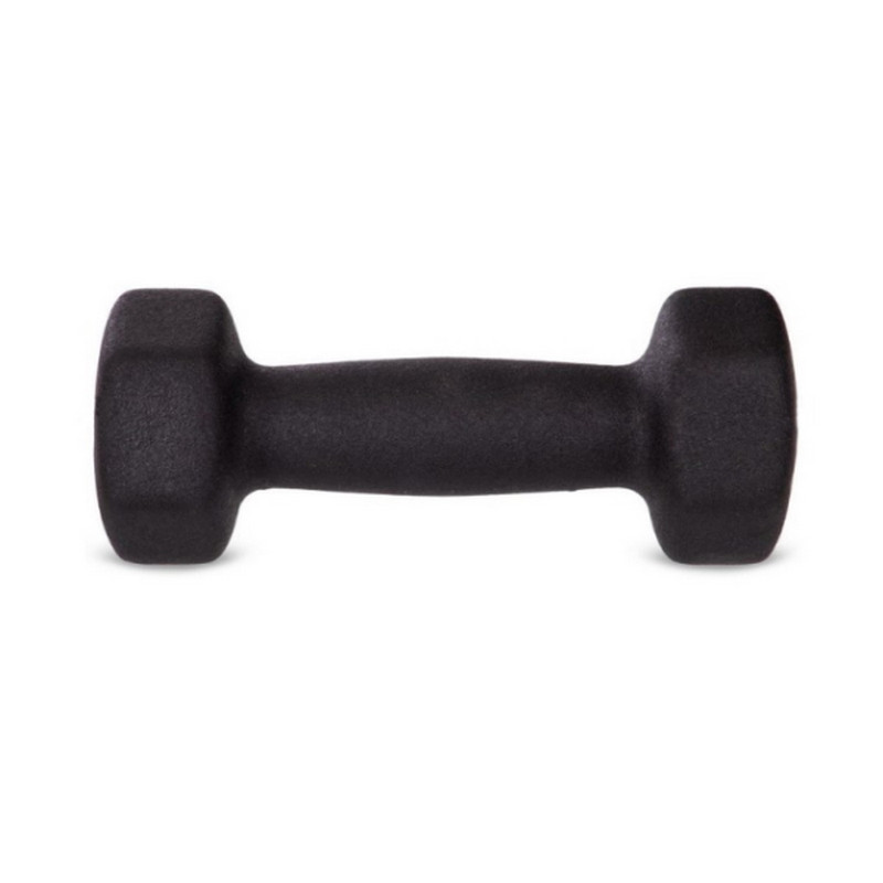 Гантель з неопреновим покриттям Generation Fitness 522910FS 4 кг, чорний