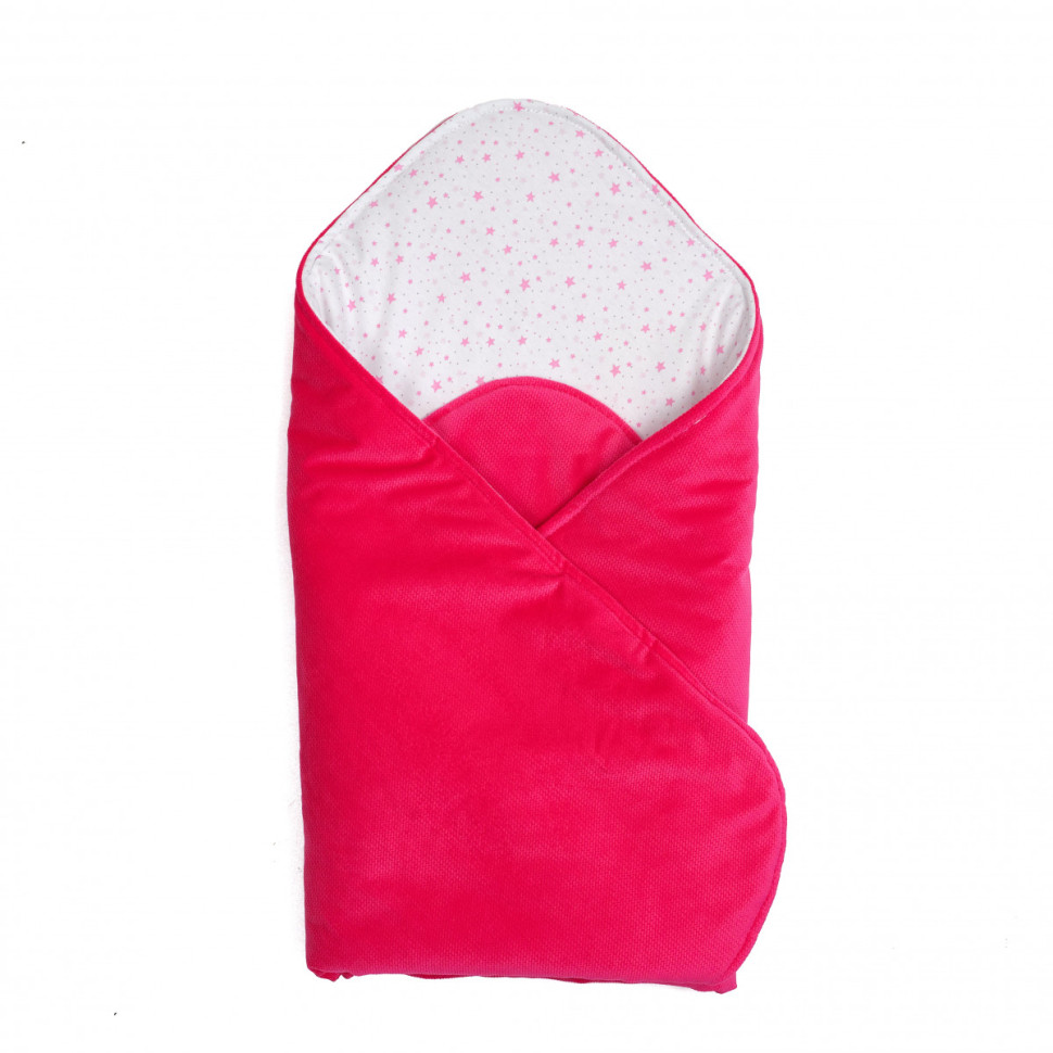 Конверт-плед дитячий Velvet Print Twins 9016-TVP-27 fuchsia 80x80 см