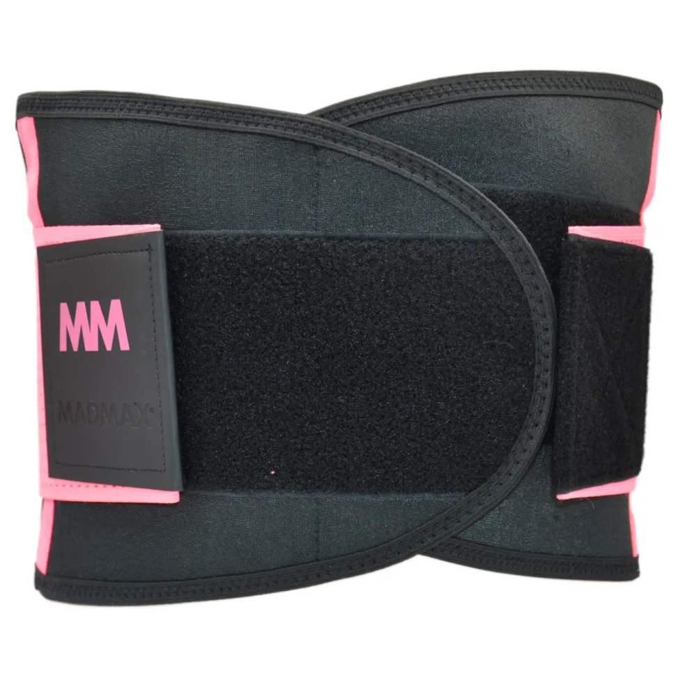Пояс компресійний Slimming belt MadMax MFA-277-PNK_S Black/neon pink S