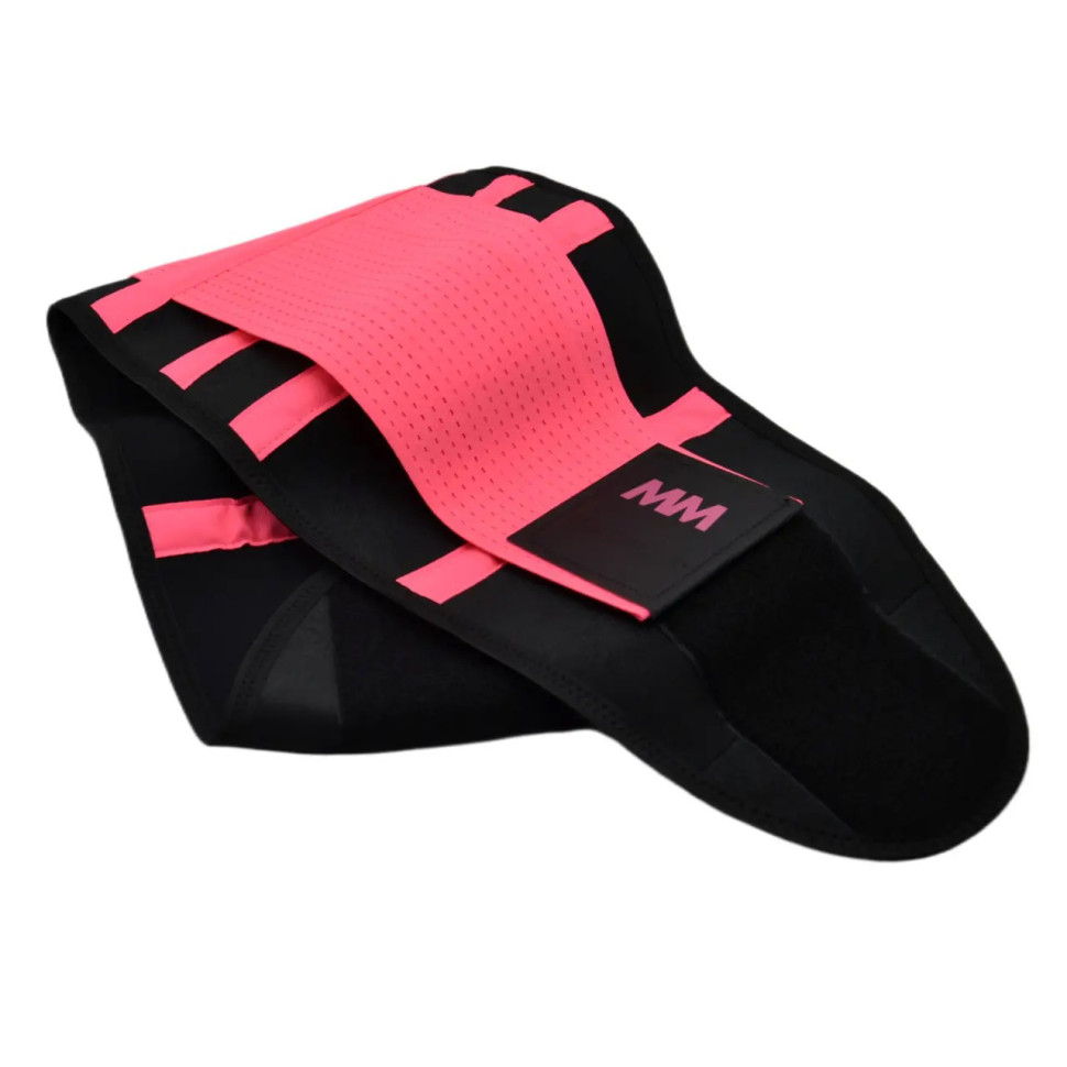 Пояс компресійний Slimming belt MadMax MFA-277-PNK_S Black/neon pink S