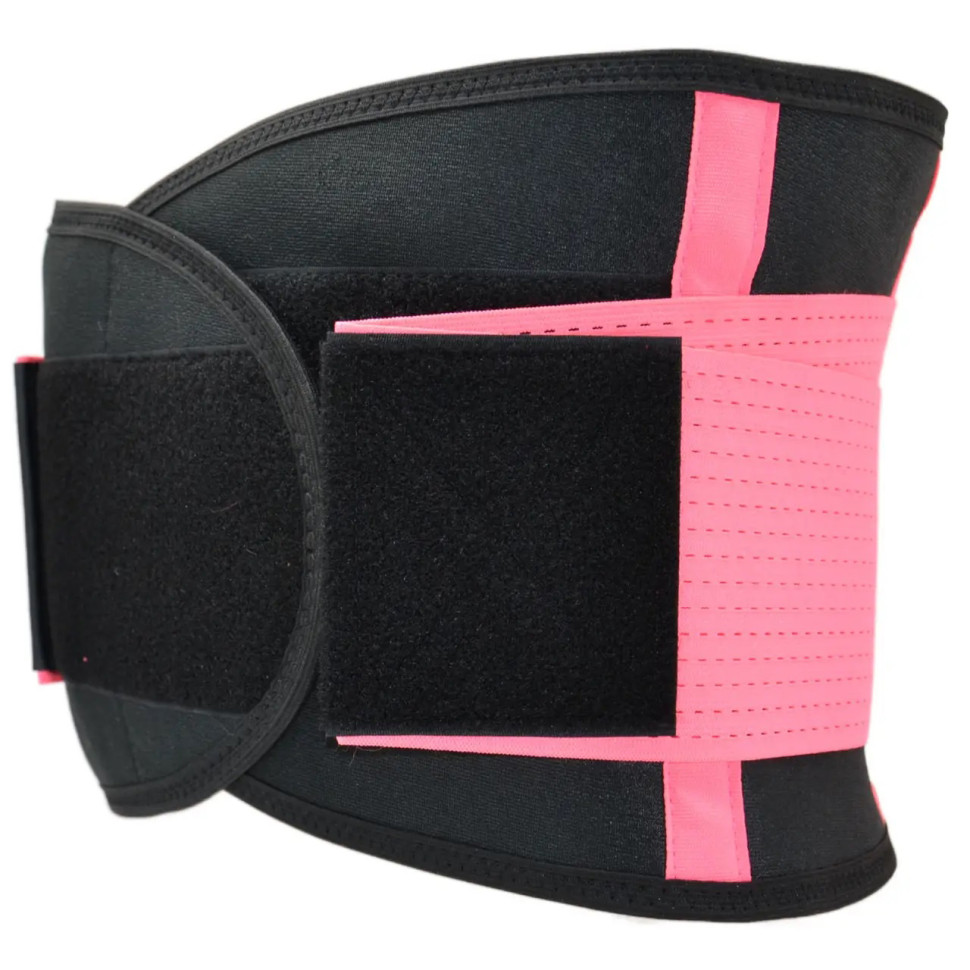 Пояс компресійний Slimming belt MadMax MFA-277-PNK_S Black/neon pink S