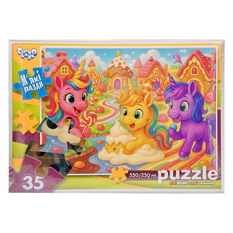 Детские мягкие пазлы 