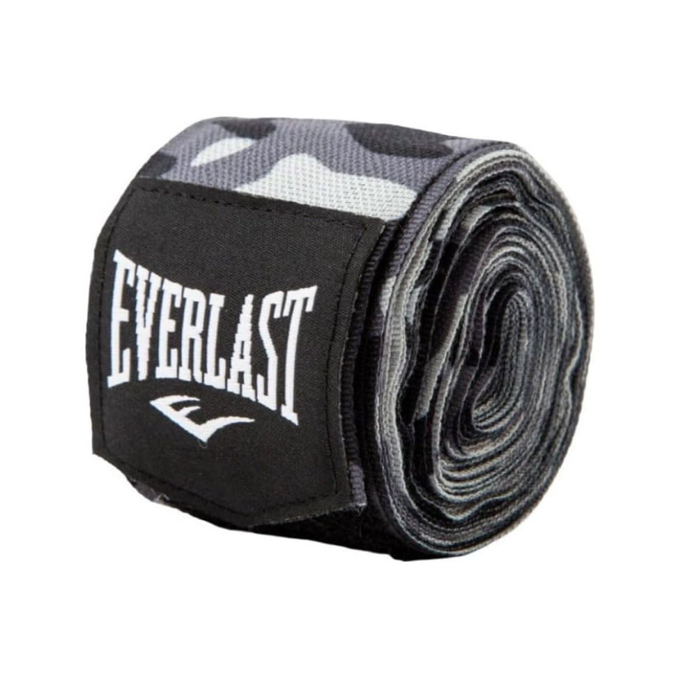 Бинты SPARK PRINTED HAND WRAPS Everlast P00002913 серый/черный 304,8 см, размер M