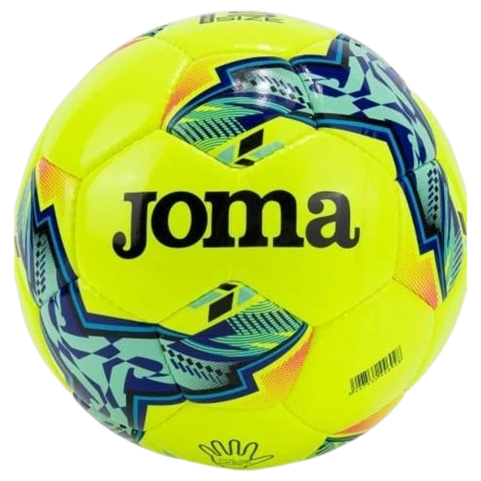 Мяч футбольный DALI IV Joma 401954.067-5 желтый/синий, размер 5