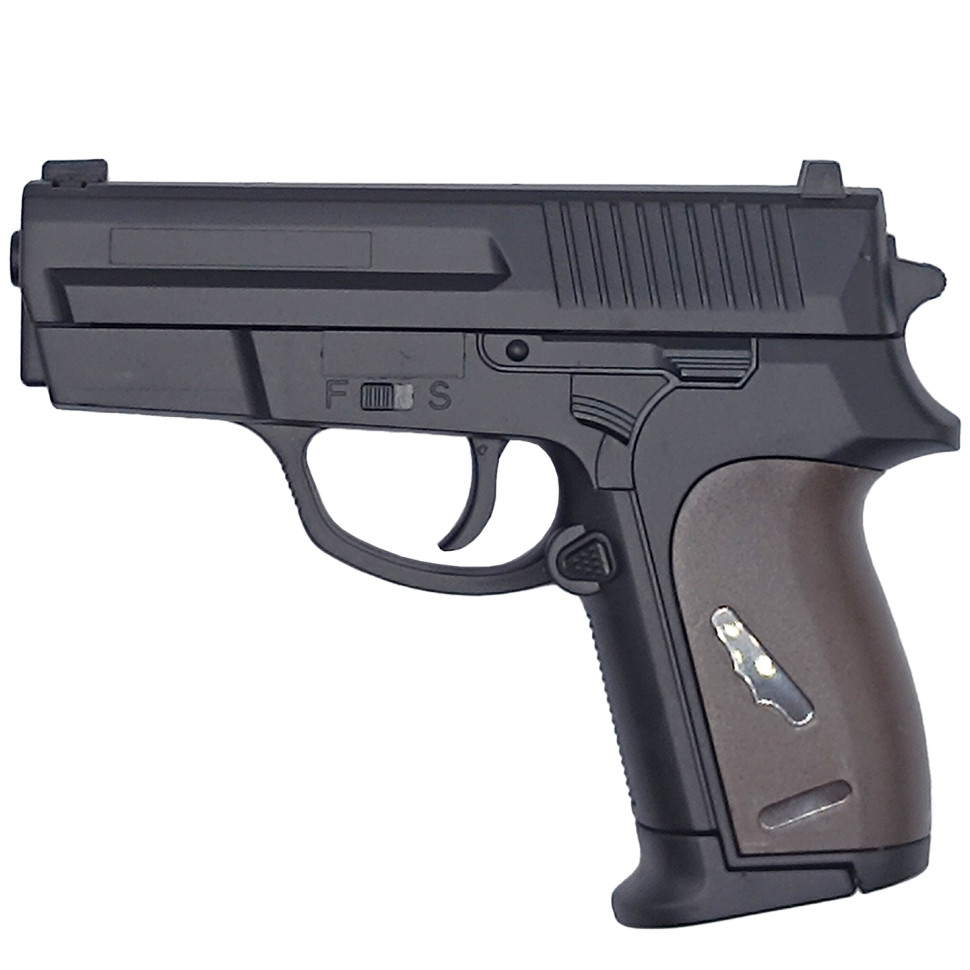 Дитячий пістолет CYMA P618 с пульками, чорний