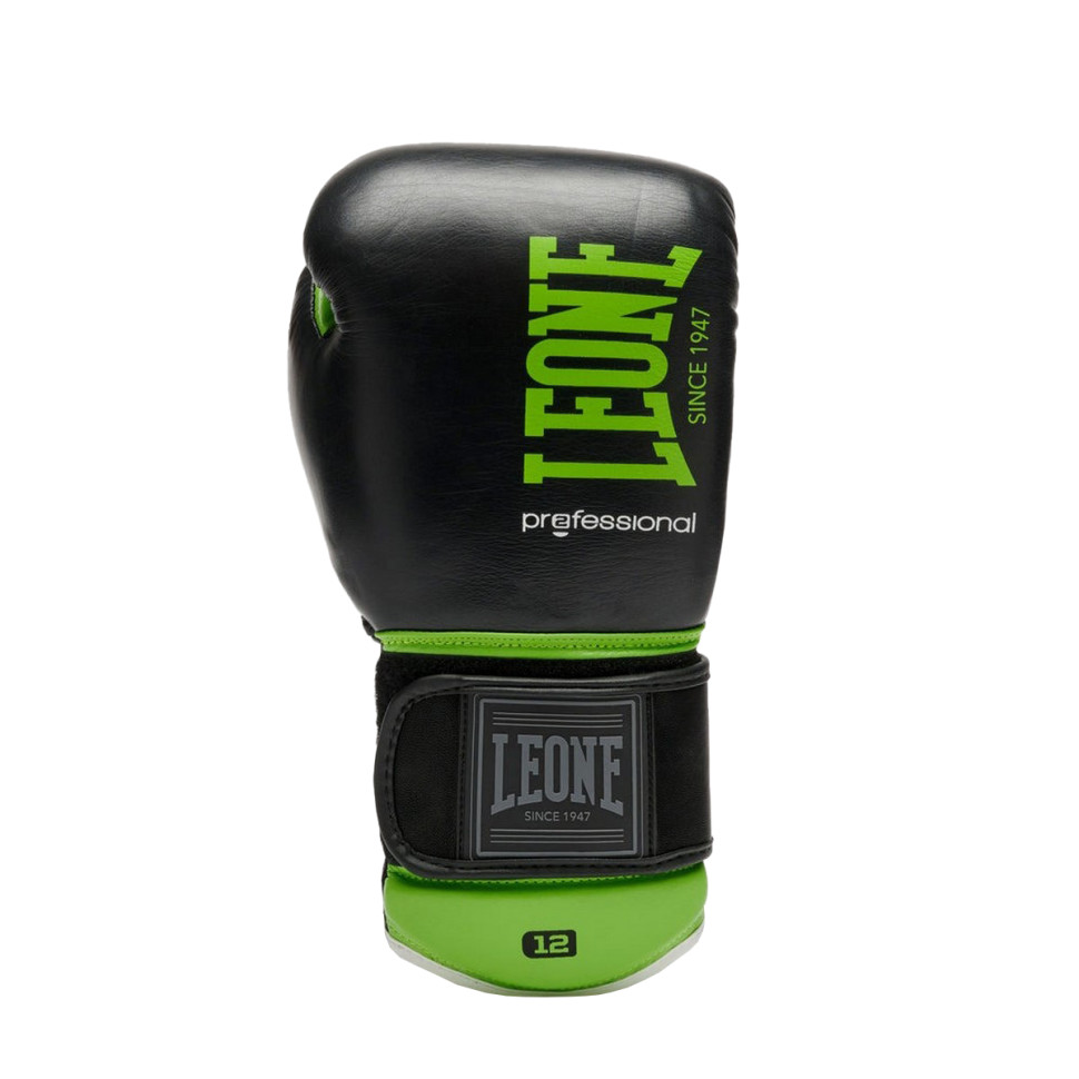 Боксерські рукавиці GN115 PROFESSIONAL 2 Leone GN115_Black_12oz 12 унцій (бинти в комплекті)