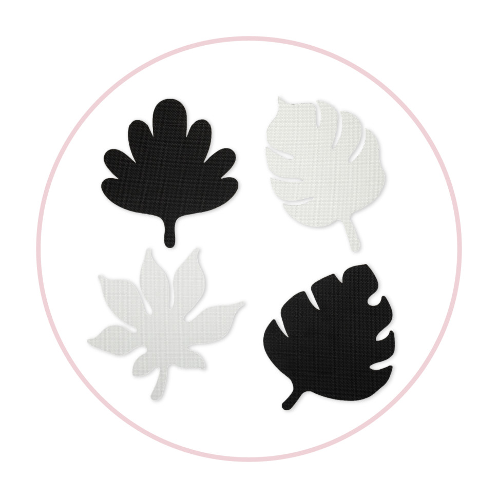 Коврик-пазл FELI MoMi AKCE00028 black, EVA, 4 элемента, 120x120 см