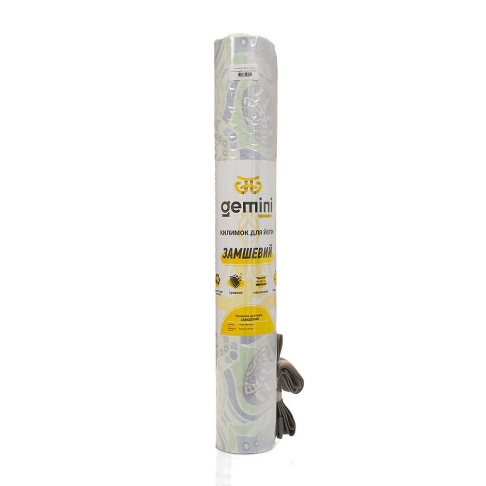 Коврик для фитнеса и йоги Elephant Gemini Sport PSY-0890G 183х68 см 