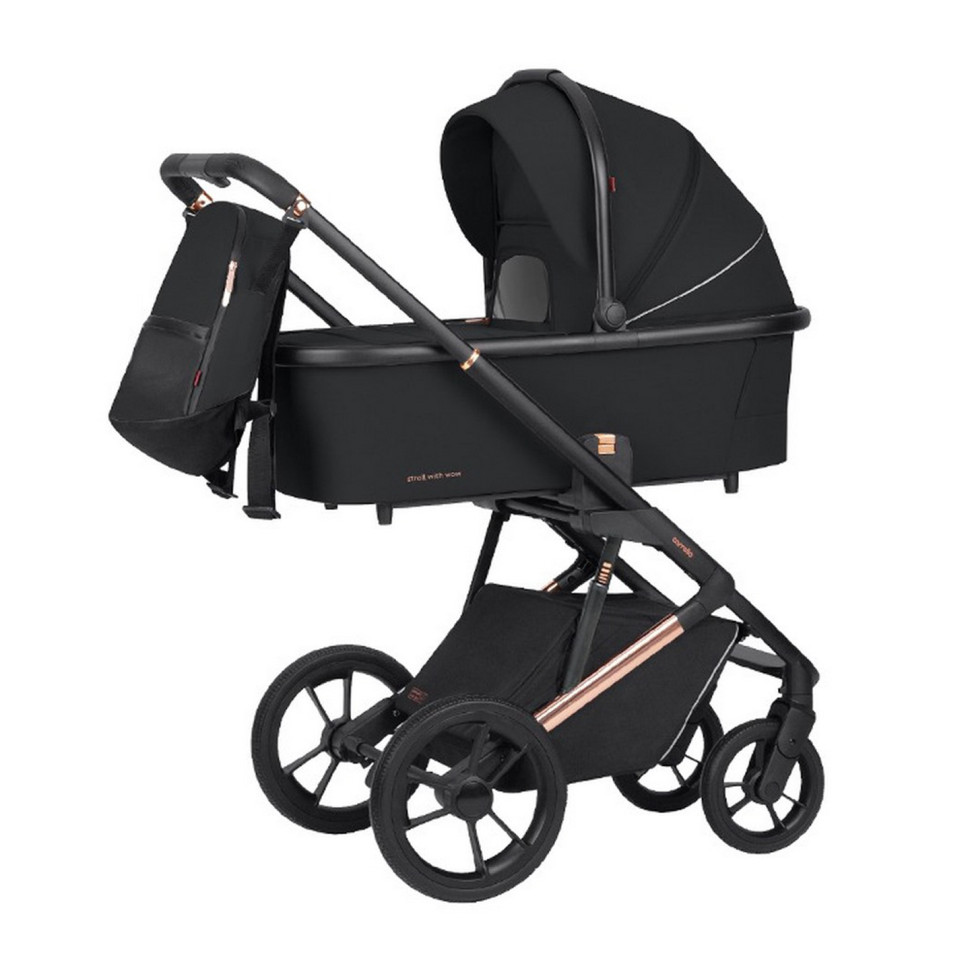 Коляска универсальная 2 в 1 Sigma Carrello CRL-6509 Obsidian Black 2