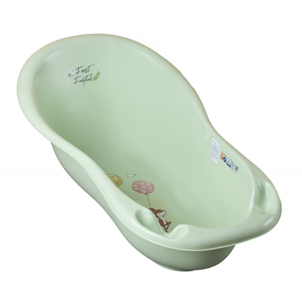Ванночка для дітей Лісова казка Tega Baby FF-005-112 світло-зелений 102 см
