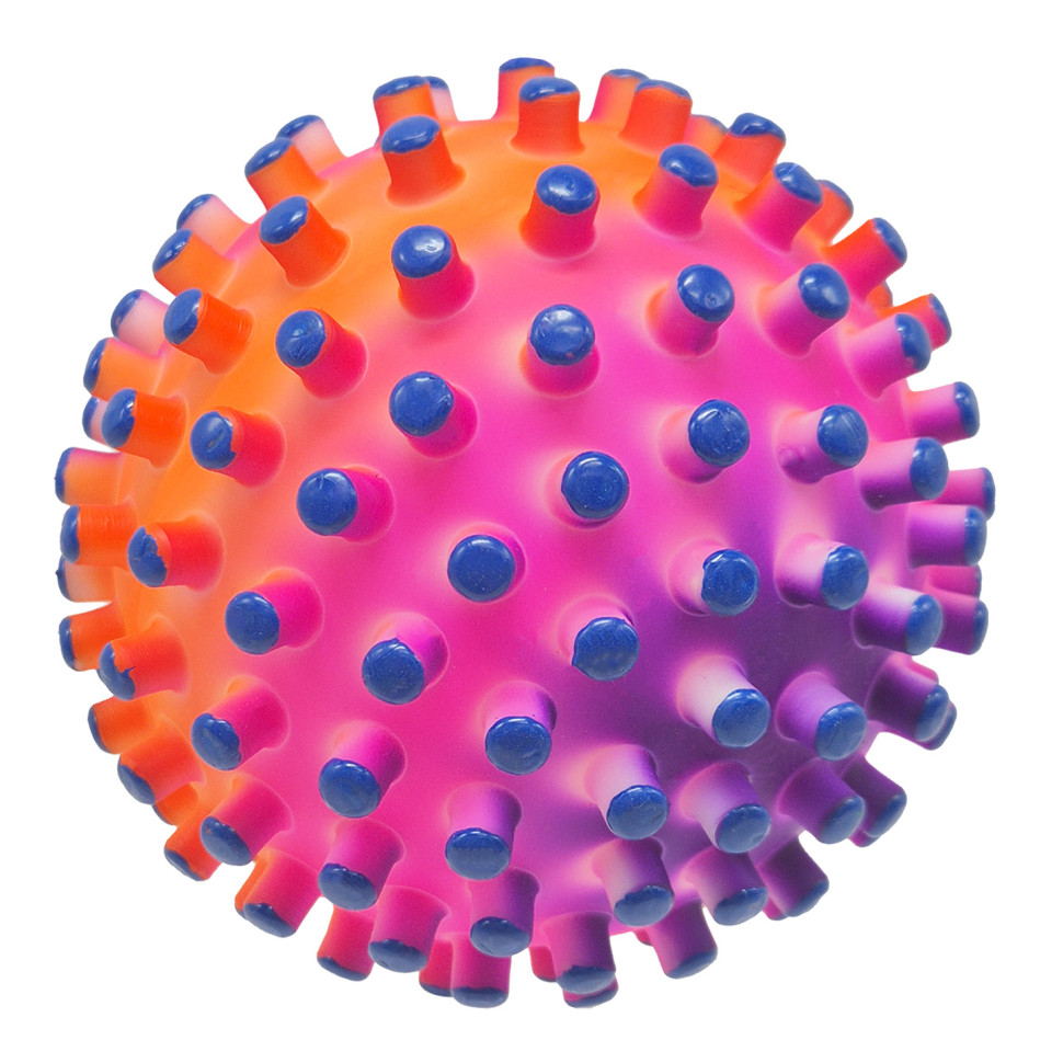 Детский шипастый мяч Bambi RB26524(Blue-1) резина, 90 грамм