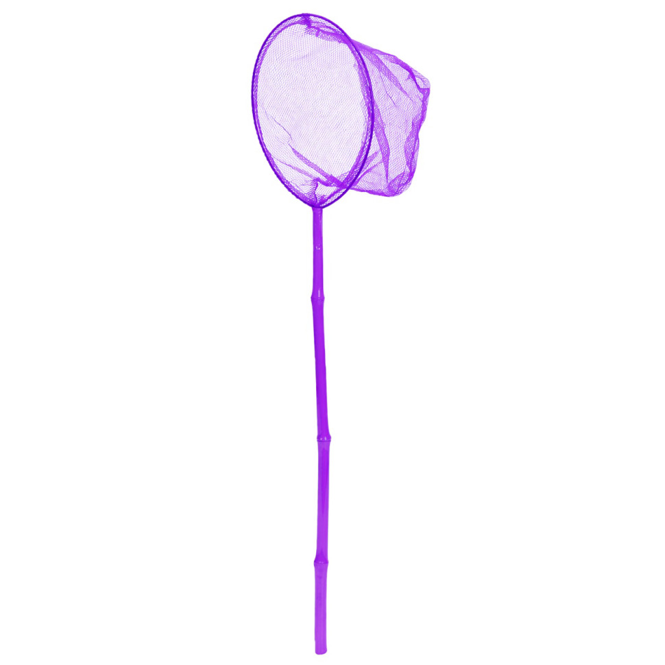 Сачок для бабочек Profi M 0077 U/R(Violet) бамбук, длина ручки 50 см, диаметр 19 см