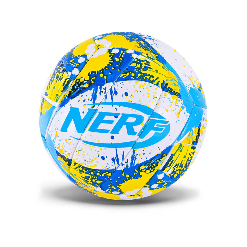 Мяч волейбольный Nerf Bambi VB25621(Blue) полимерные материалы, диаметр 21 см
