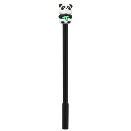 Ручка детская с игрушкой "Панда" Bambi C0057(Black) гелевая, синяя Ручка детская с игрушкой "Панда" Bambi C0057(Black) гелевая, синяя