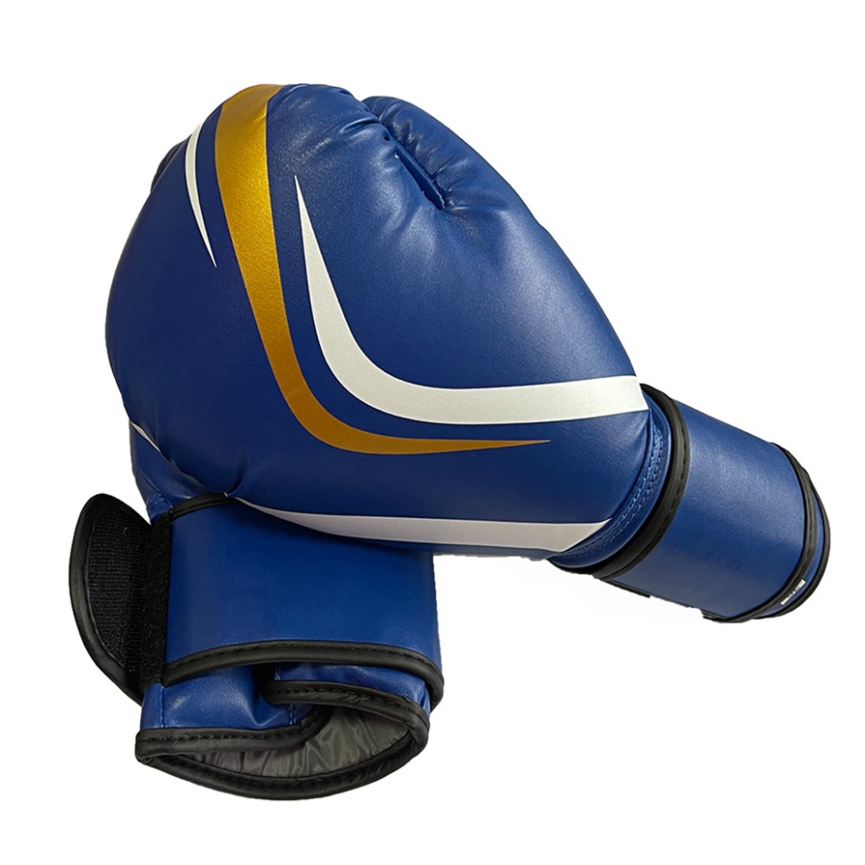 Перчатки боксерские Fight Gear Team Club Newt NE-BOX-BF-10-BL, 10 oz, синий