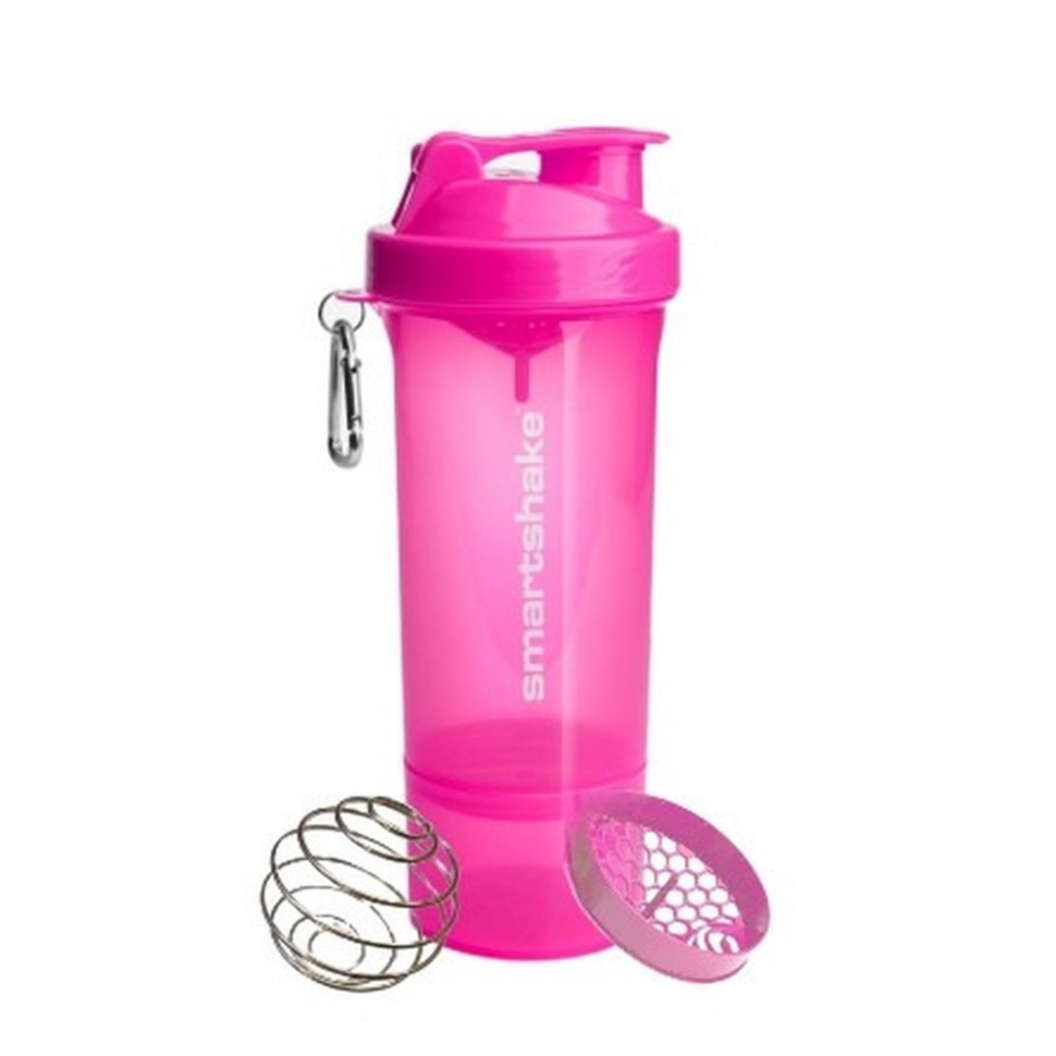 Шейкер спортивний Slim Neon SmartShake 10253201 Pink 500 мл