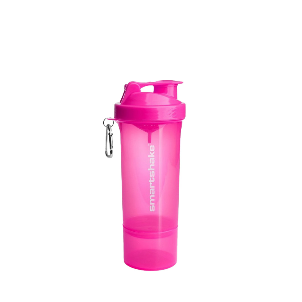 Шейкер спортивний Slim Neon SmartShake 10253201 Pink 500 мл