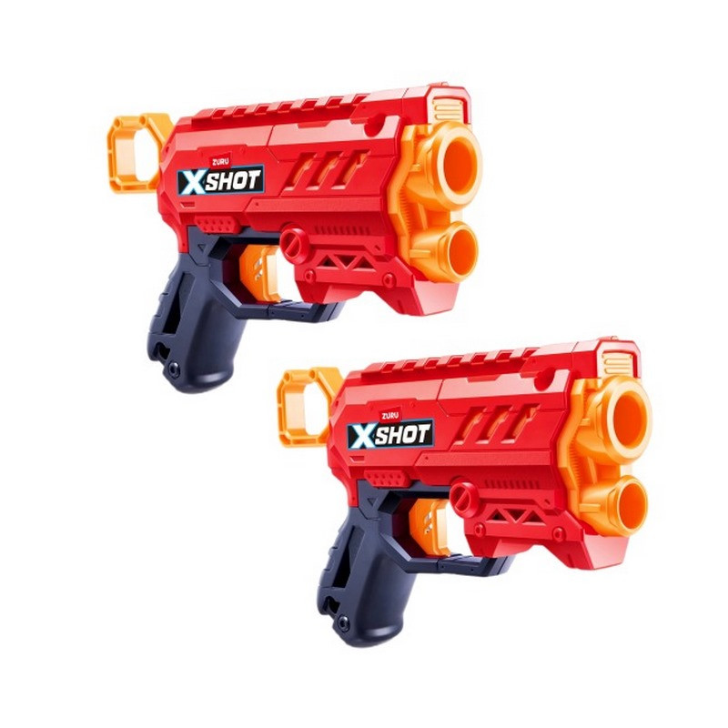 Набір швидкострільних бластерів Excel Double Micro 2.0 X-Shot 36727R 16 патронів