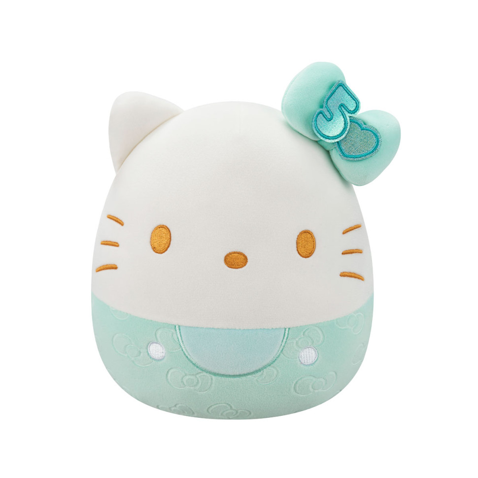 М'яка іграшка Хеллоу Кітті у смарагдовому Squishmallows SQSN00498, 20 см