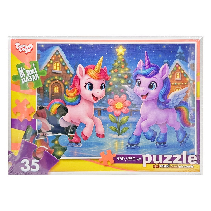 Детские мягкие пазлы 