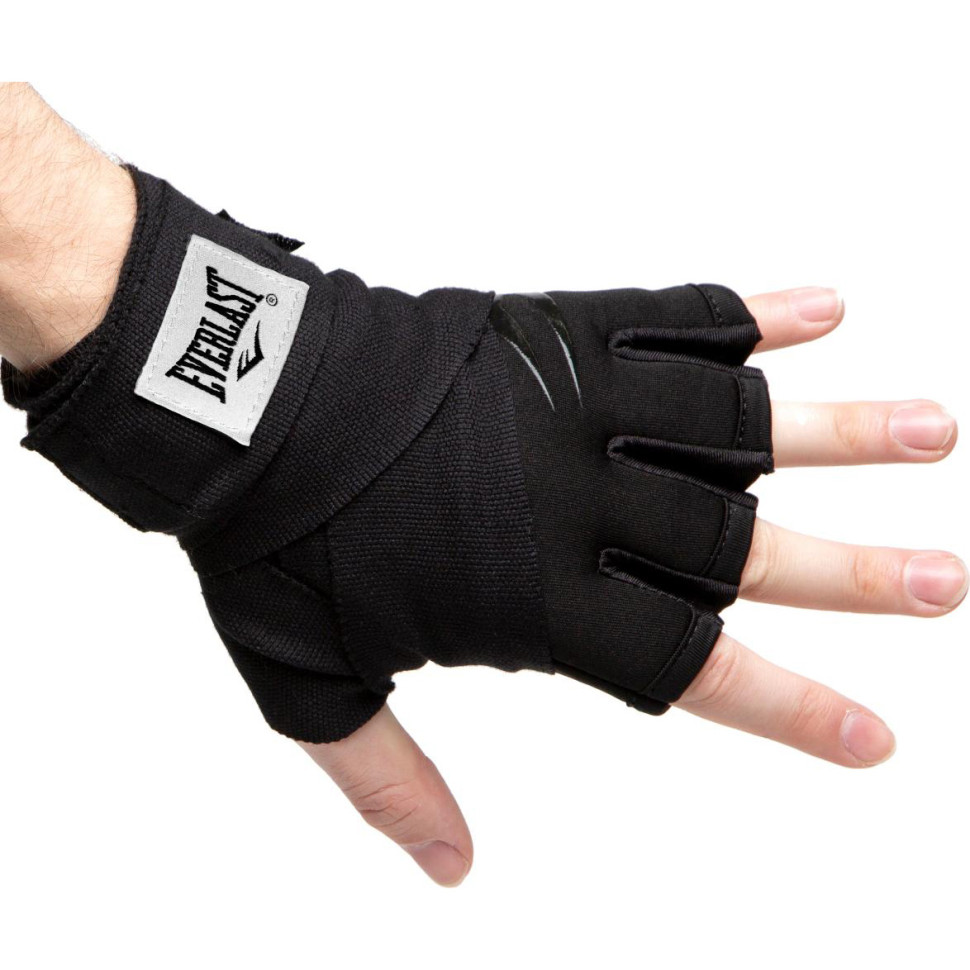 Бинты-перчатки EVERGEL FASTWRAPS Everlast P00002028 черный, размер M