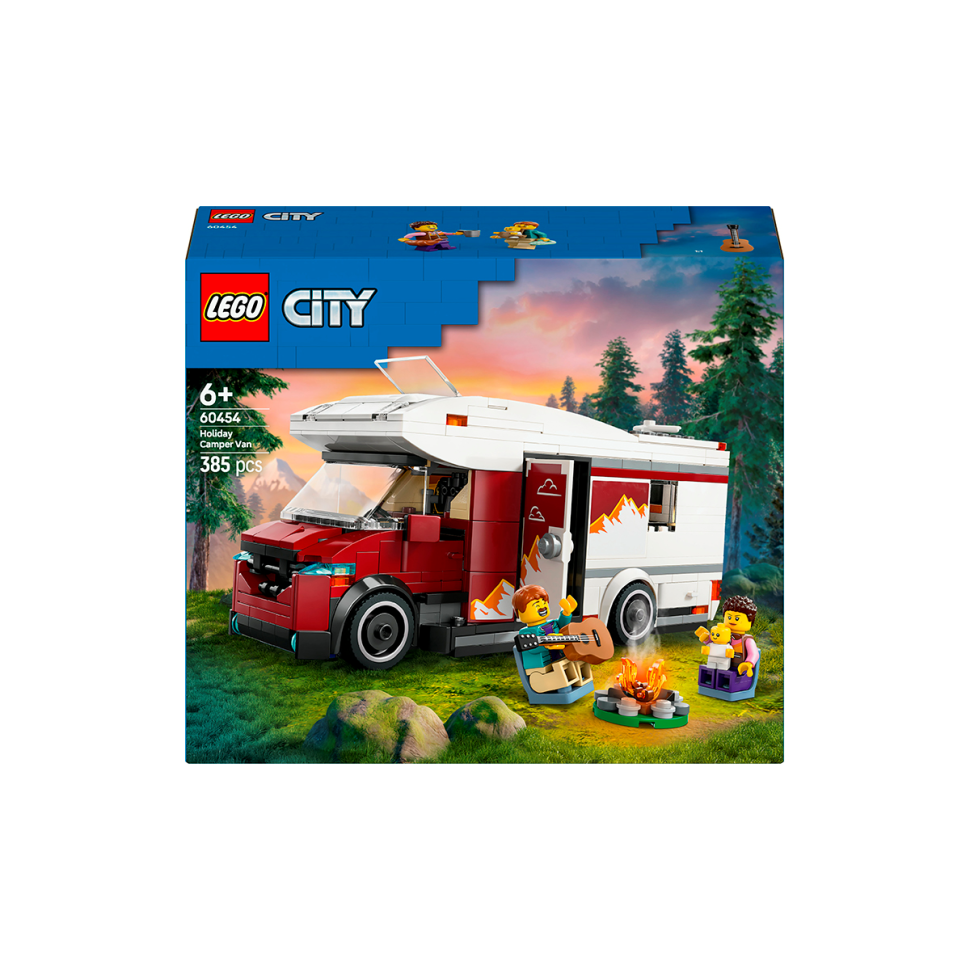 Конструктор City Приключенческий дом на колесах LEGO 60454, 385 деталей