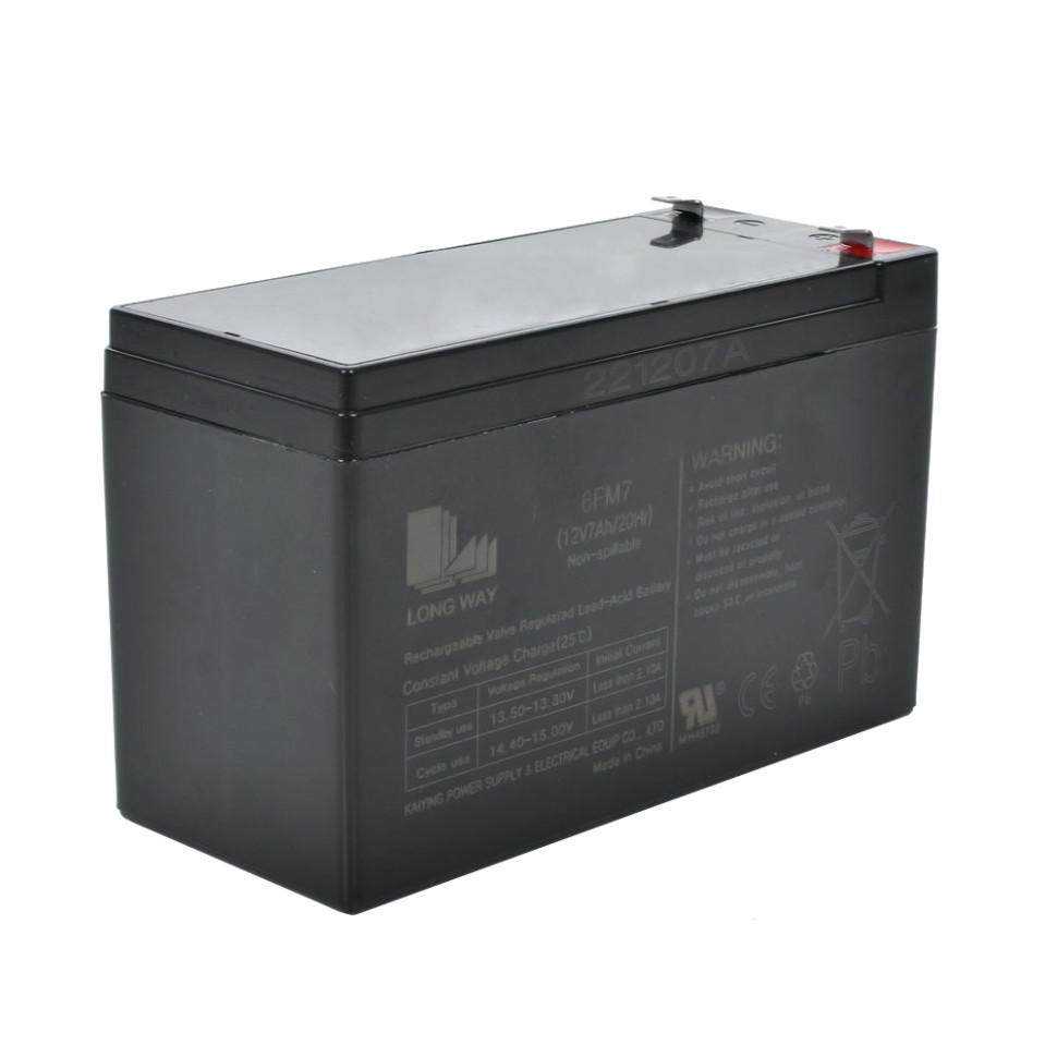 Акумуляторна батарея універсальна LONG WAY 12V7Ah-BATTERY