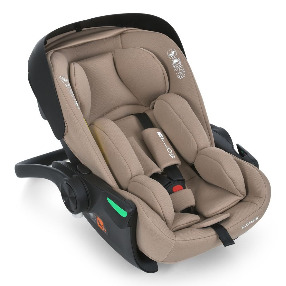 Автокресло детское i-FLOW El Camino ME 1198 Beige