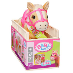 Интерактивная игрушка "Лошадка Кьюти" Baby Born 840092 со звуковыми эффектами Интерактивная игрушка "Лошадка Кьюти" Baby Born 840092 со звуковыми эффектами