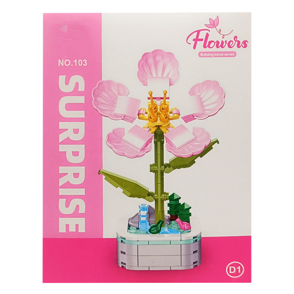 Конструктор Квіти «Peach Blossom» Bambi 37447-D1