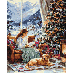 Картина по номерам "Мгновение спокойствия" Идейка KHO8695, 40х50 см Картина по номерам "Мгновение спокойствия" Идейка KHO8695, 40х50 см