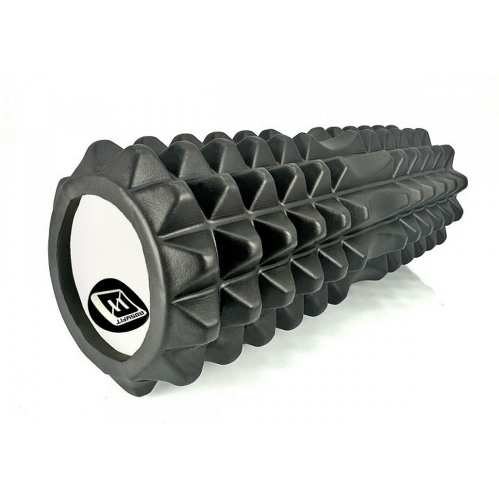 Массажный ролик Grid Roller v.1.2 EasyFit EF-2022-BK 33 см, Черный