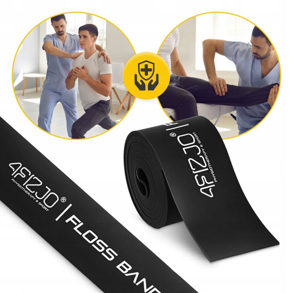 Стрічка компресійна для флоссінга Floss Band 4FIZJO P-5905973405256, 207 x 5 x 0. 1 см 