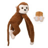 М'яка іграшка Мавпа Bambi YG0283 з липучками на двох лапках
