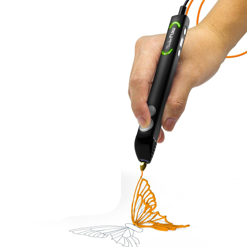 3D-ручка для профессионального использования 3Doodler Create FLOW-INTL Синяя