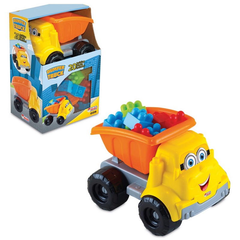 Дитяча вантажівка з конструктором Dede 03488DD