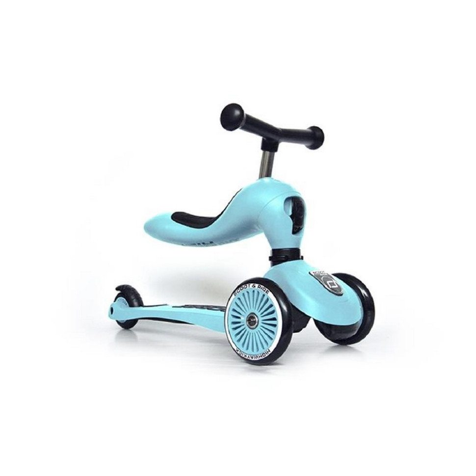 Самокат трансформер Highwaykick-1 Scoot and Ride SR-160629-BLUEBERRY, лохина